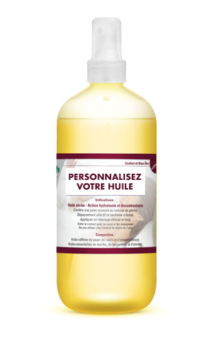 Huile Personnalsiée