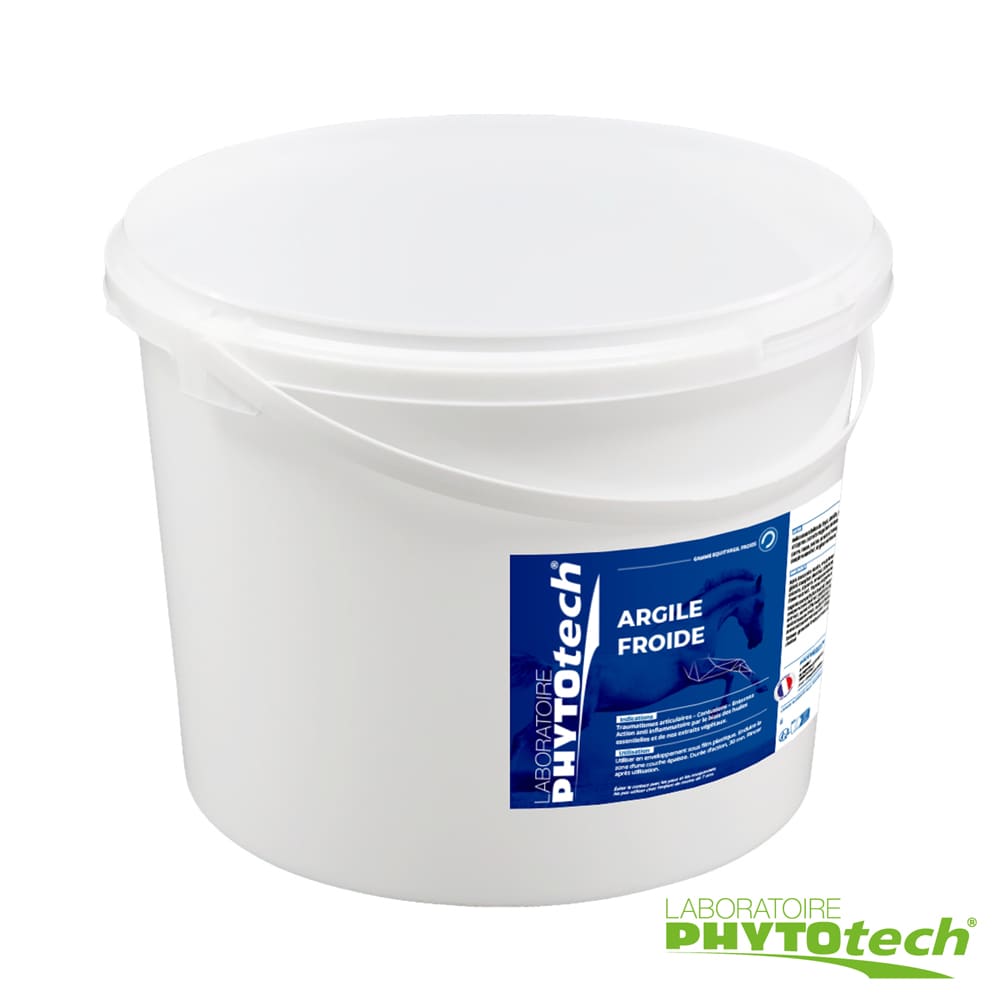equitArgil -seau- equitation - argile verte cheval - soin chevaux - cosmetique cheval